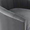 Prospect Performance Velvet Swivel Armchair / EEI-4139