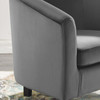 Prospect Performance Velvet Armchair / EEI-4137