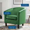 Prospect Performance Velvet Armchair / EEI-4137