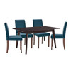 Prosper 5 Piece Upholstered Fabric Dining Set / EEI-4285