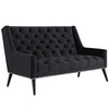 Peruse Performance Velvet Loveseat / EEI-2462