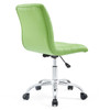 Ripple Armless Mid Back Vinyl Office Chair / EEI-1532
