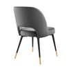 Rouse Performance Velvet Dining Side Chair / EEI-4212