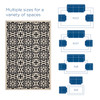 Ariana Vintage Floral Trellis 4x6 Indoor and Outdoor Area Rug / R-1142-46