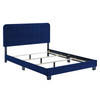 Celine Channel Tufted Performance Velvet King Bed / MOD-6329