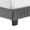 Celine Channel Tufted Performance Velvet King Bed / MOD-6329