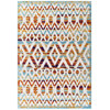 Reflect Tamako Diamond and Chevron Moroccan Trellis 8x10 Indoor / Outdoor Area Rug / R-1177-810