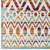 Reflect Tamako Diamond and Chevron Moroccan Trellis 8x10 Indoor / Outdoor Area Rug / R-1177-810