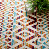 Reflect Tamako Diamond and Chevron Moroccan Trellis 8x10 Indoor / Outdoor Area Rug / R-1177-810