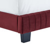 Celine Channel Tufted Performance Velvet Queen Bed / MOD-6330