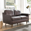 Impart Genuine Leather Loveseat / EEI-5554