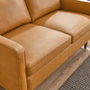 Impart Genuine Leather Loveseat / EEI-5554