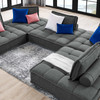 Saunter 5-Piece Tufted Fabric Fabric Sectional Sofa / EEI-5210