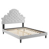 Gwyneth Tufted Performance Velvet Twin Platform Bed / MOD-6756