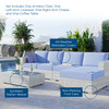 Convene 4-Piece Outdoor Patio Sectional Set / EEI-5445