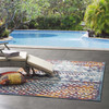 Reflect Giada Abstract Diamond Moroccan Trellis 5x8 Indoor/Outdoor Area Rug / R-1178-58