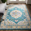 Success Anisah Distressed Floral Vintage Medallion 5x8 Area Rug / R-1163-58