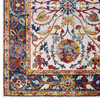 Entourage Samira Distressed Vintage Floral Vintage Medallion 5x8 Area Rug / R-1174-58