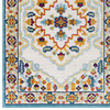 Reflect Ansel Distressed Floral Vintage Medallion 8x10 Indoor and Outdoor Area Rug / R-1183-810