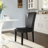 Parcel Dining Faux Leather Side Chair / EEI-1491