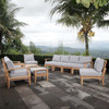 Marina 10 Piece Outdoor Patio Teak Set / EEI-1489