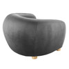 Abundant Performance Velvet Armchair / EEI-4971