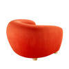 Abundant Performance Velvet Armchair / EEI-4971