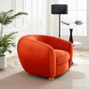 Abundant Performance Velvet Armchair / EEI-4971