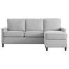 Ashton Upholstered Fabric Sectional Sofa / EEI-4994