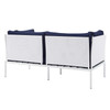 Harmony 8-Piece  Sunbrella® Outdoor Patio Aluminum Seating Set / EEI-4948