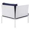 Harmony 10-Piece  Sunbrella® Outdoor Patio Aluminum Sectional Sofa Set / EEI-4952