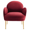 Transcend Performance Velvet Armchair / EEI-5026