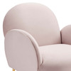 Transcend Performance Velvet Armchair / EEI-5026