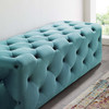 Amour 60" Tufted Button Entryway Performance Velvet Bench / EEI-3770