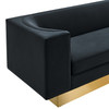 Eminence Upholstered Performance Velvet Sofa / EEI-5016