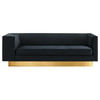 Eminence Upholstered Performance Velvet Sofa / EEI-5016