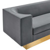 Eminence Upholstered Performance Velvet Sofa / EEI-5016