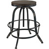 Collect Wood Top Bar Stool / EEI-1208