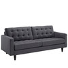 Empress Upholstered Fabric Sofa / EEI-1011