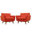 Engage Armchair Wood Set of 2 / EEI-1284