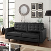 Empress Bonded Leather Loveseat / EEI-1546