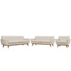 Engage Sofa Loveseat and Armchair Set of 3 / EEI-1349