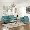 Empress Armchair and Sofa Set of 2 / EEI-1313