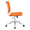 Jive Armless Mid Back Office Chair / EEI-1525