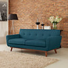 Engage Upholstered Fabric Loveseat / EEI-1179