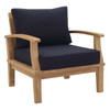 Marina Outdoor Patio Teak Armchair / EEI-1143