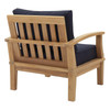 Marina Outdoor Patio Teak Armchair / EEI-1143