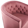 Prospect Tufted Performance Velvet Swivel Armchair / EEI-4138