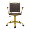 Fuse Faux Leather Office Chair / EEI-3868