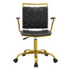 Fuse Faux Leather Office Chair / EEI-3868